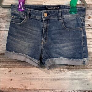 Wallflower Women's Classic Blue Jean Shorts